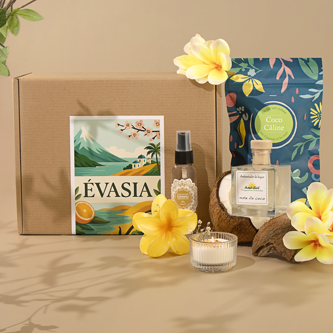 Box bimestrielle bien-être ÉVASIA