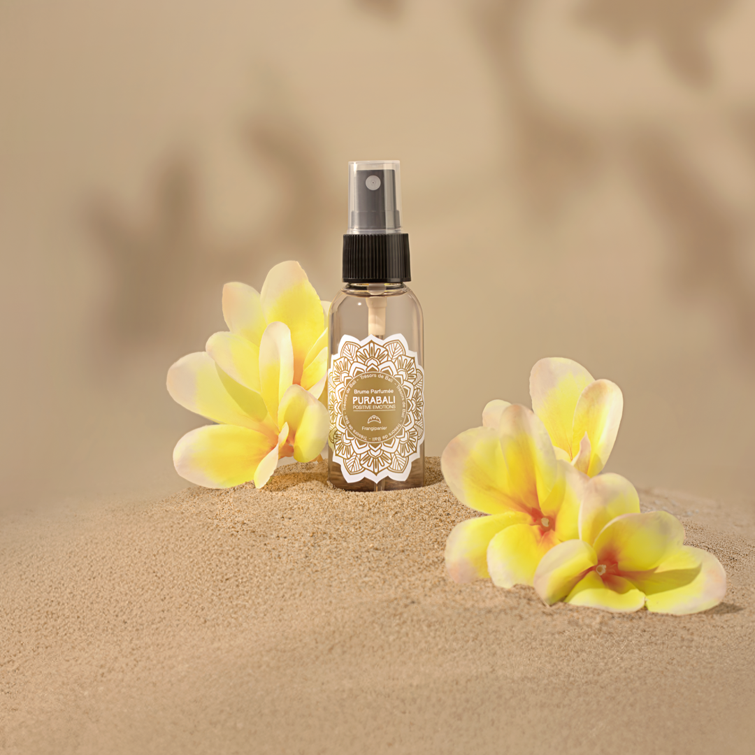 Brume parfumée fleur de frangipanier