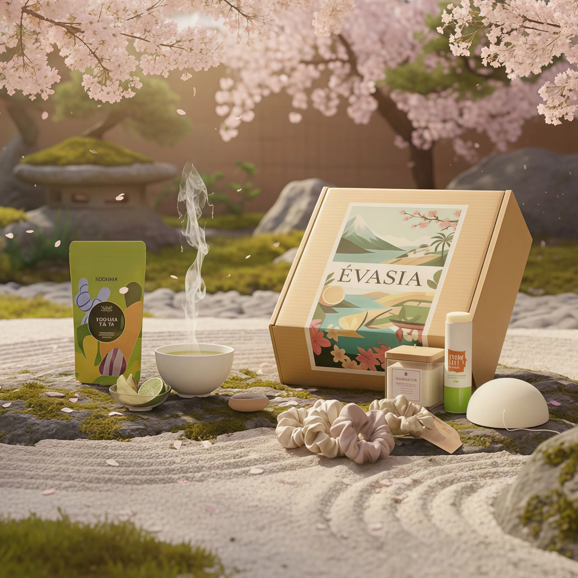 Box bimestrielle bien-être ÉVASIA