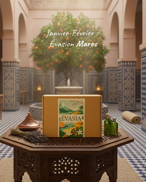 Box bimestrielle bien-être ÉVASIA