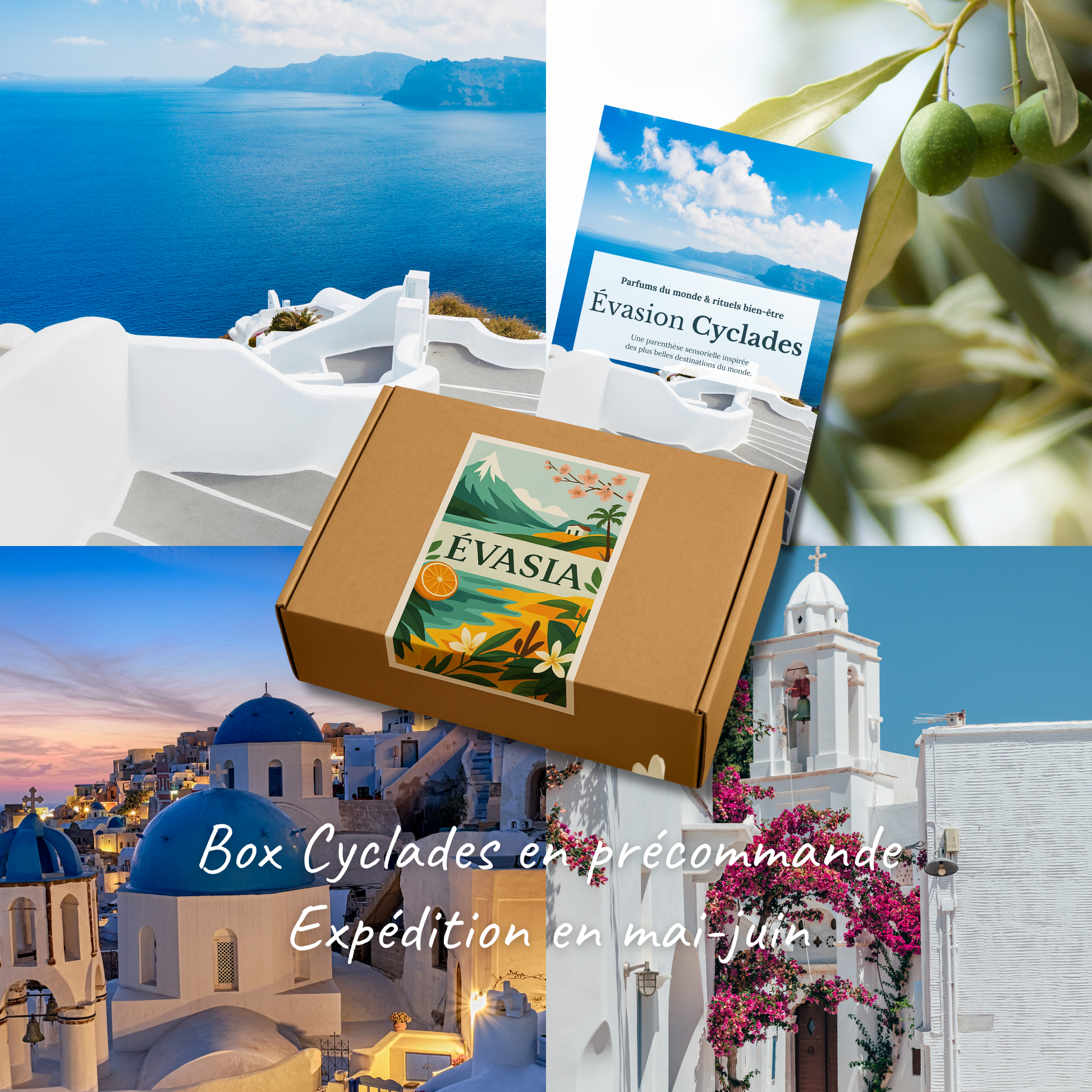 Box bimestrielle bien-être ÉVASIA
