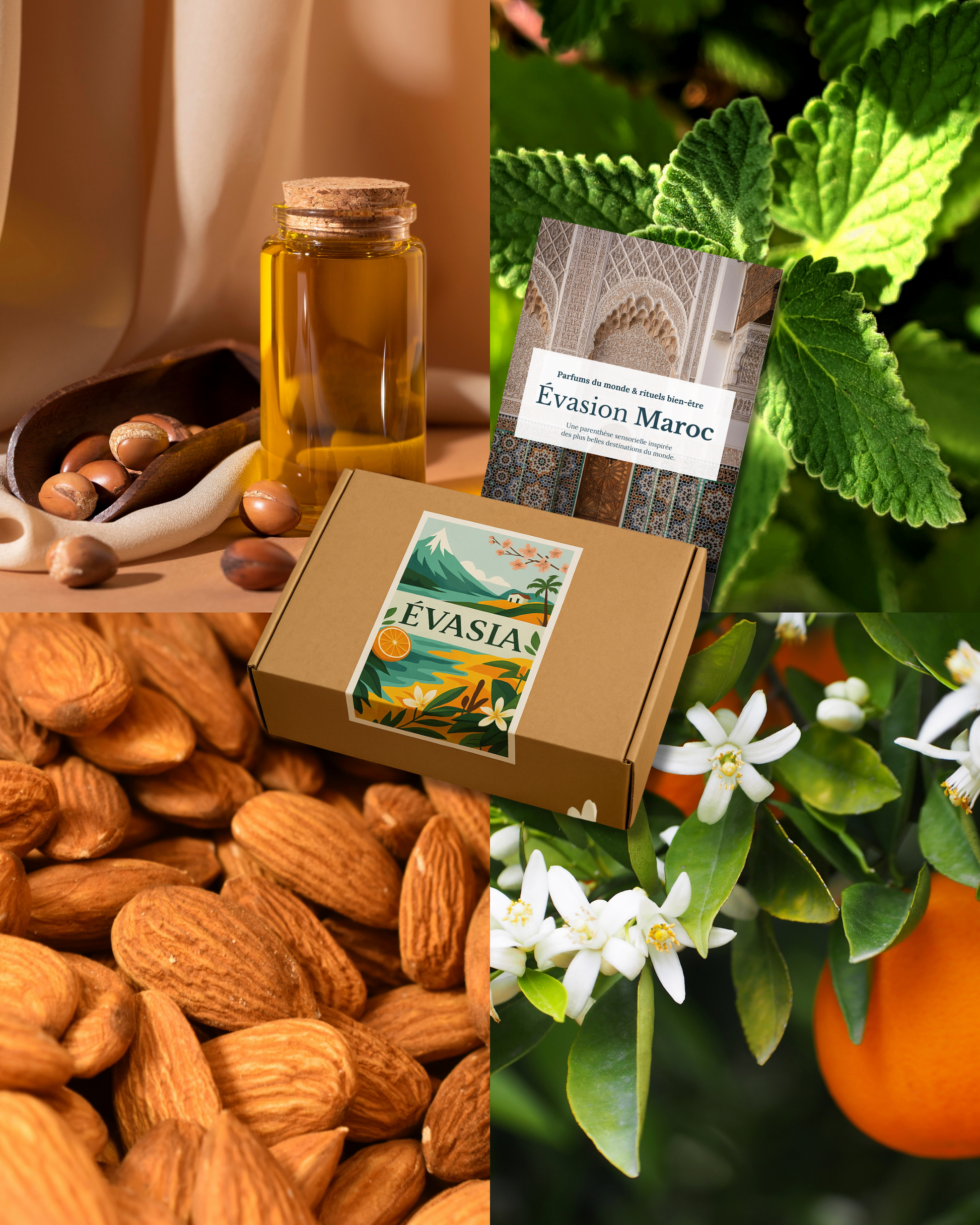 Box bimestrielle bien-être ÉVASIA