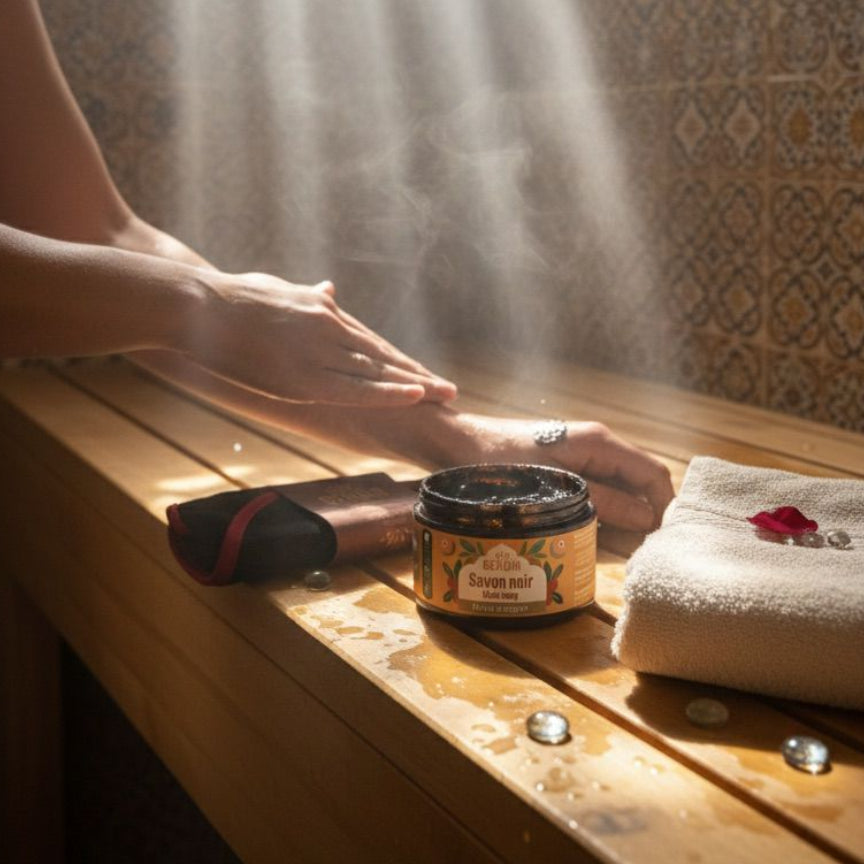 Savon noir à l'huile d'argan